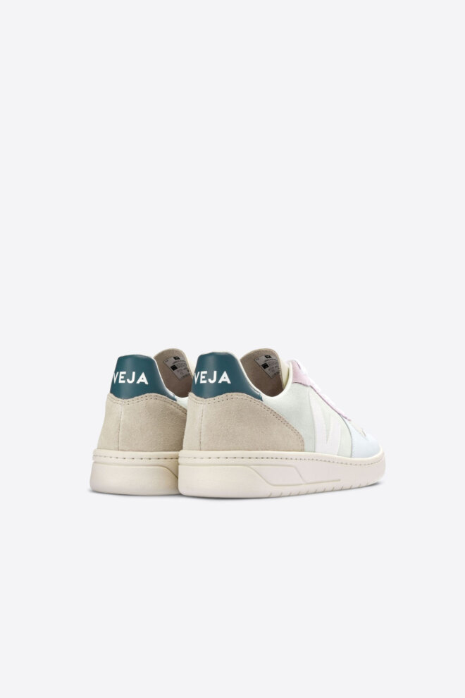 SNEAKER VX0303119A V-10 SUEDE JADE WHITE MU
