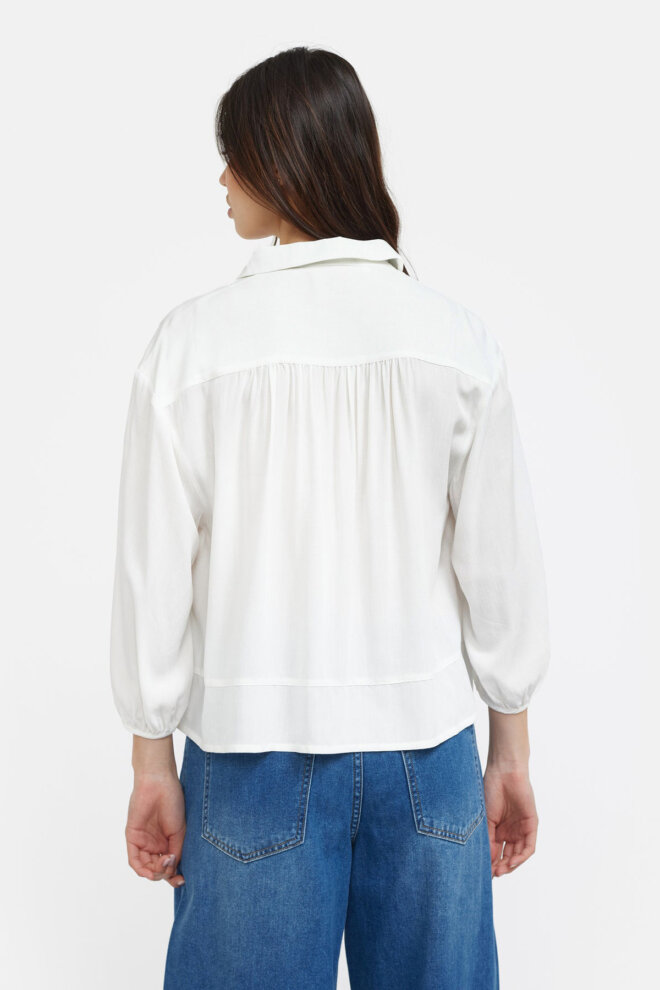 BLUSE SRMYLA SHIRT SNOW WHITE