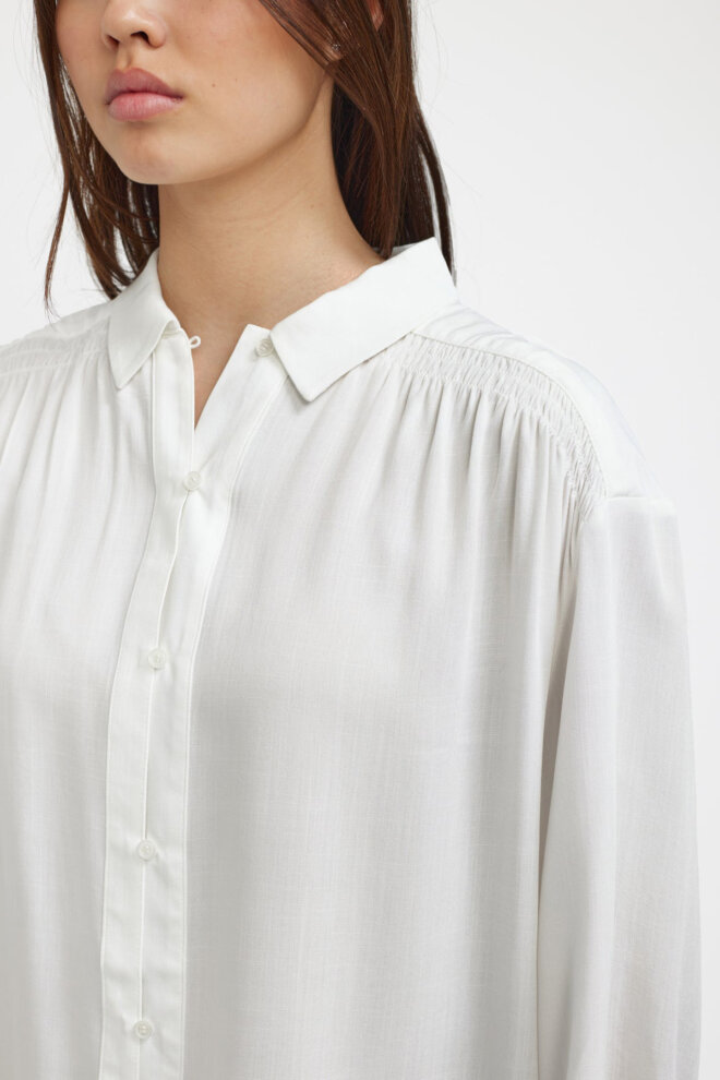 BLUSE SRMYLA SHIRT SNOW WHITE