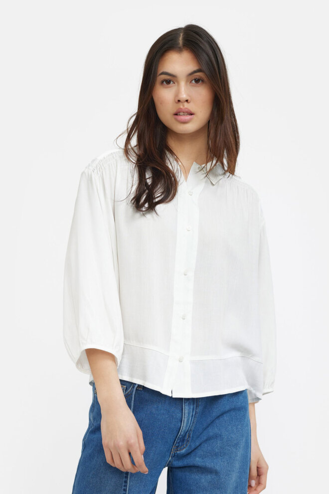 BLUSE SRMYLA SHIRT SNOW WHITE