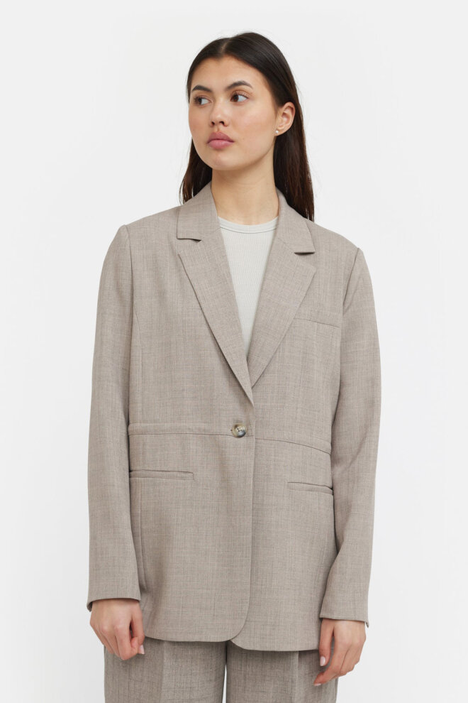 BLAZER SRARIA BLAZER COFFEE QUARTZ