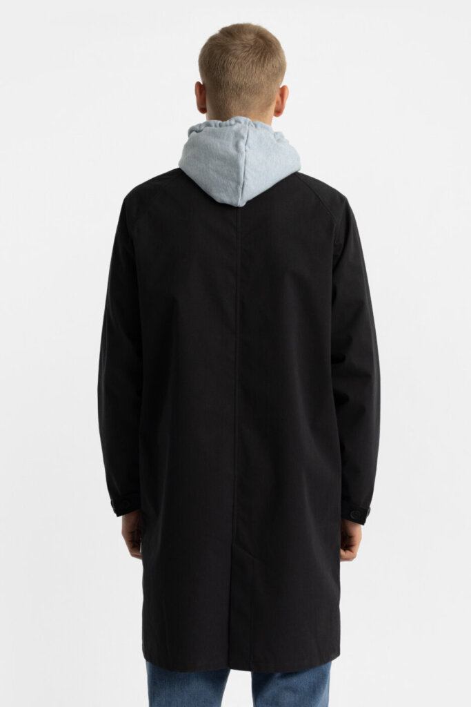 MANTEL 7758 MAC COAT BLACK