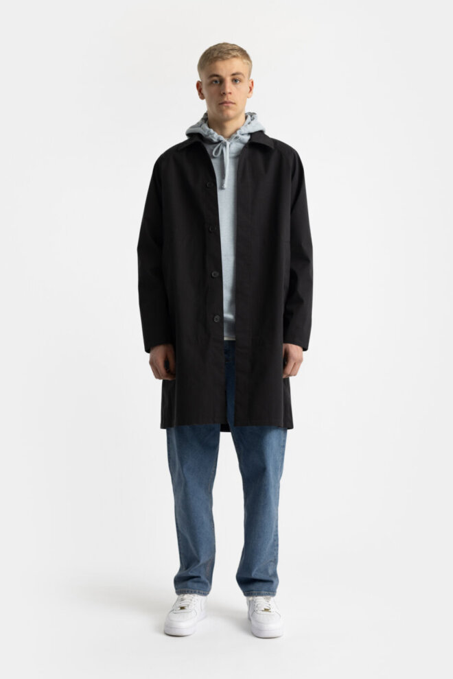 MANTEL 7758 MAC COAT BLACK
