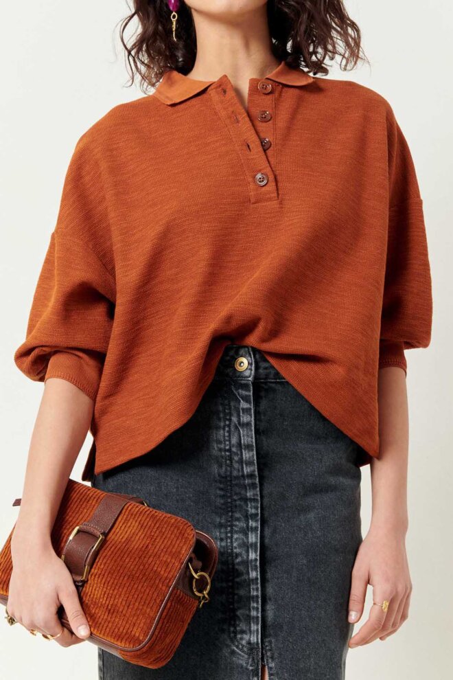 SHIRT NELLIO COPPER