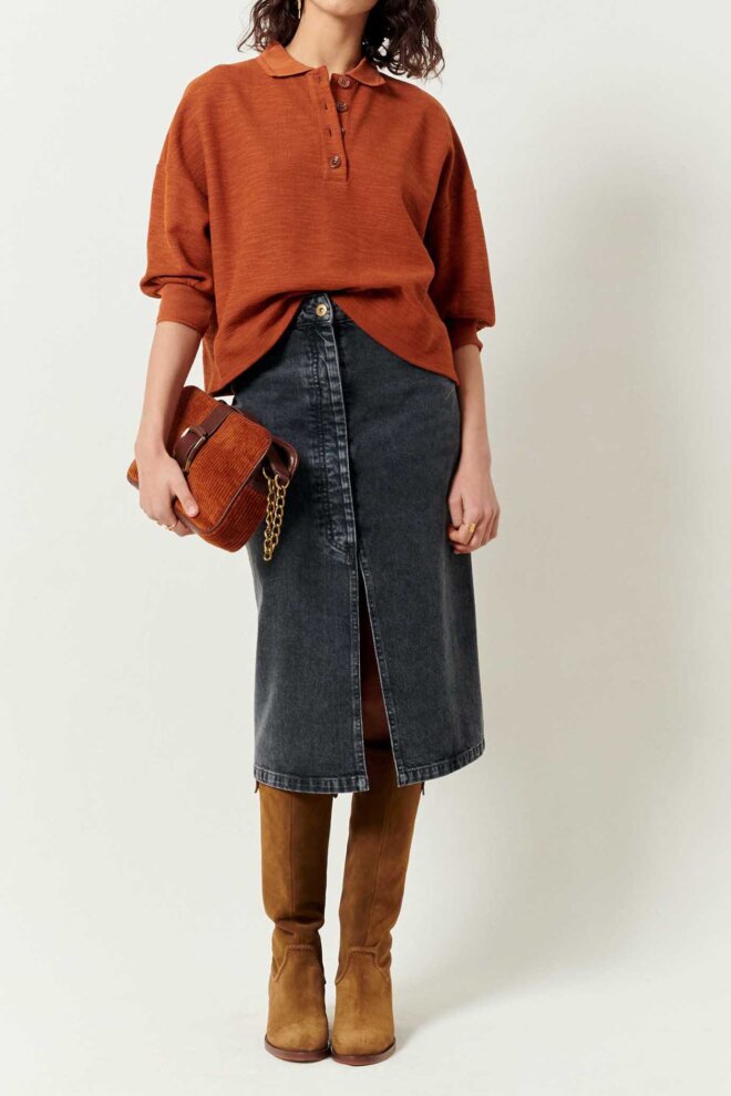 SHIRT NELLIO COPPER