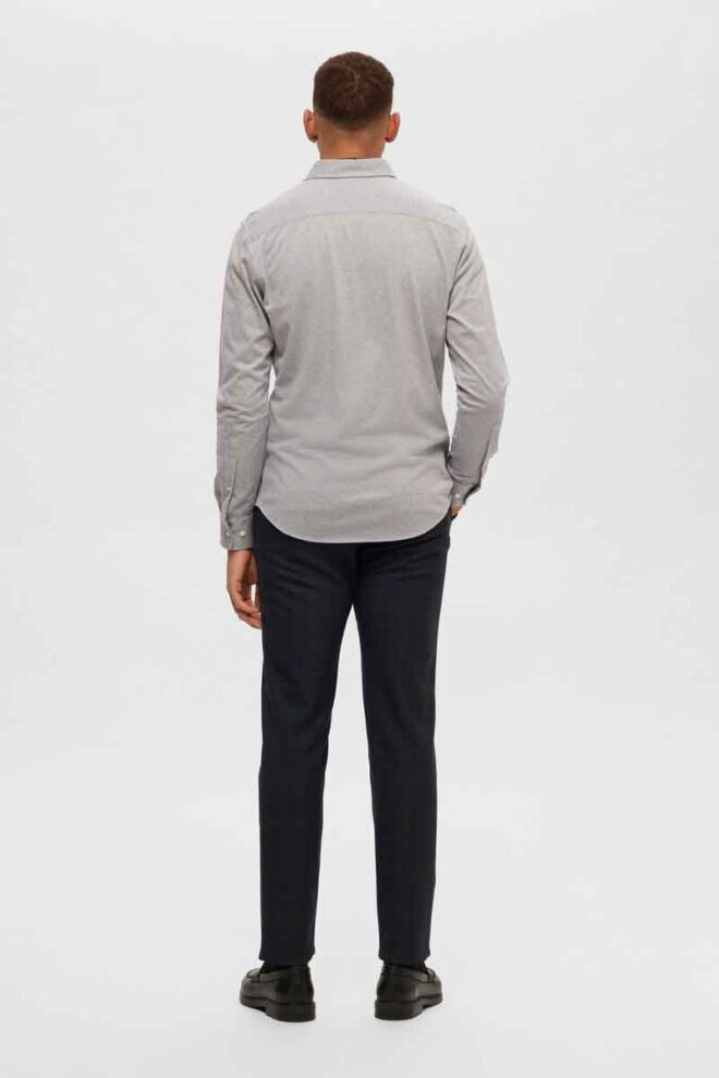 HEMD 16090208 SLHSLIMBOND PURE CASHMERE