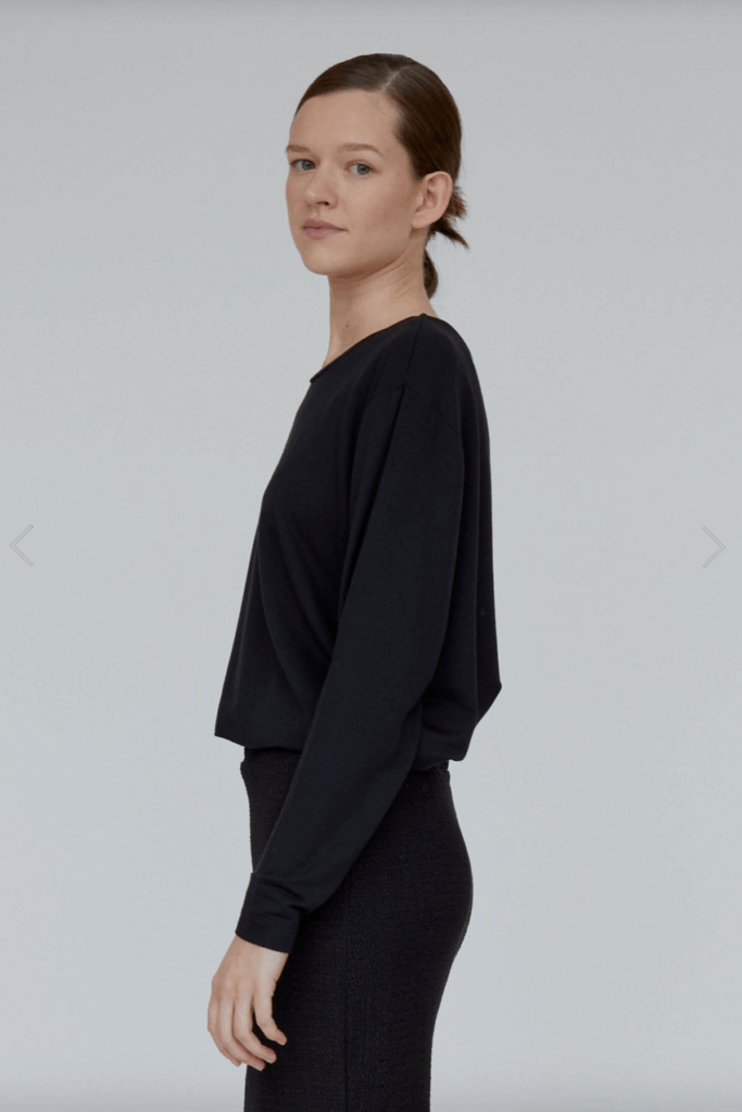 SHIRT JOLINE LS TEE BLACK