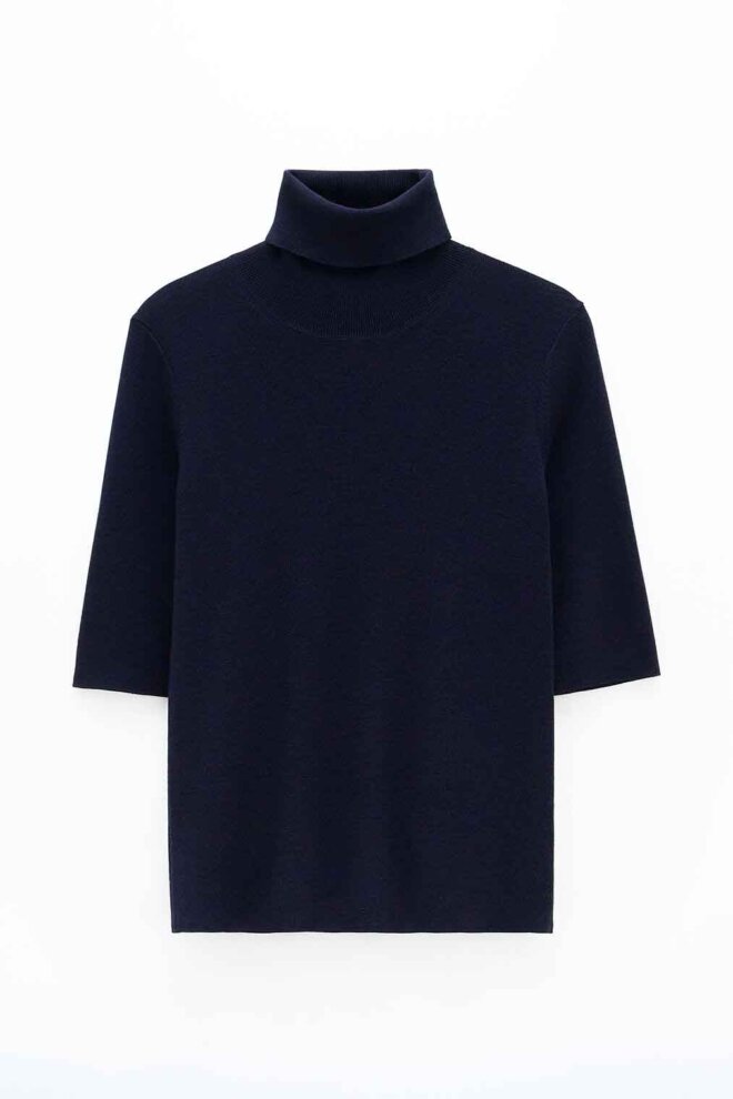 ROLLI 28919 MERINO ELBOW SLEEVE TOP 2830