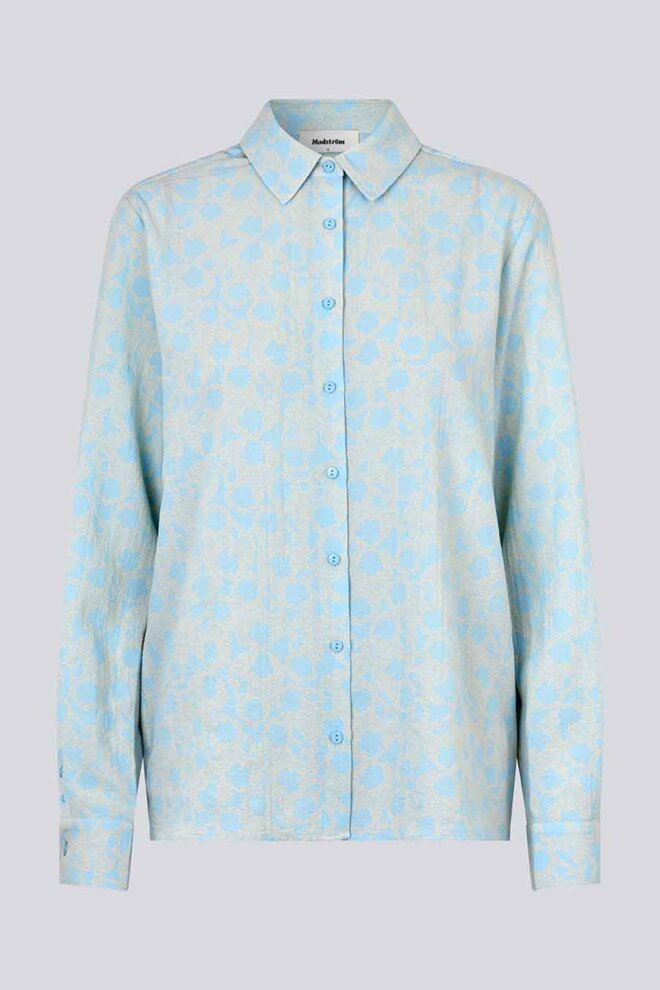 BLUSE CUPIDMD PRINT SHIRT FLOWER DOTS