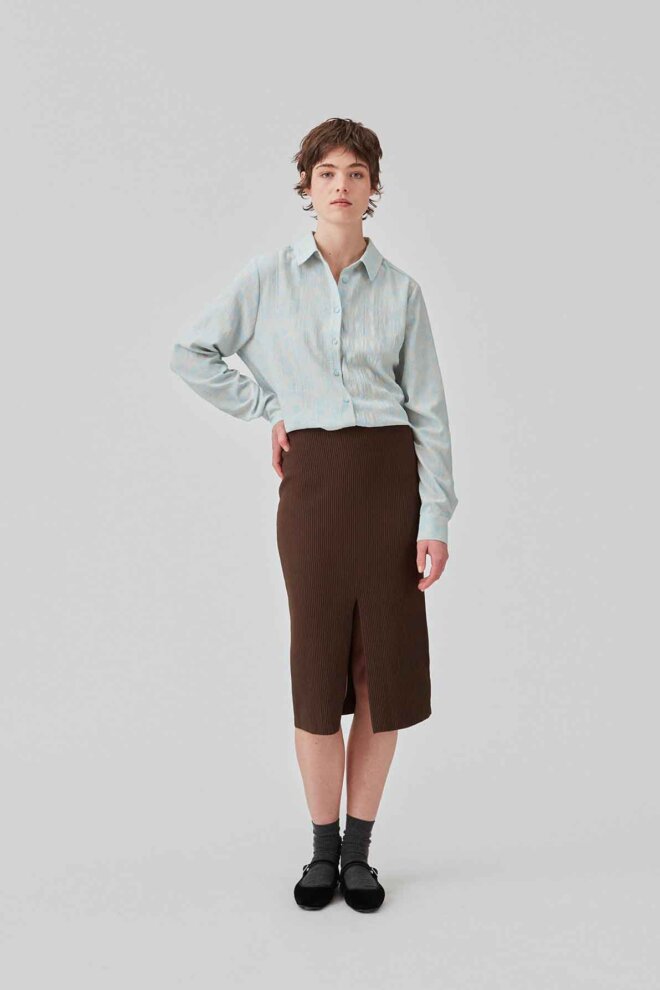 BLUSE CUPIDMD PRINT SHIRT FLOWER DOTS