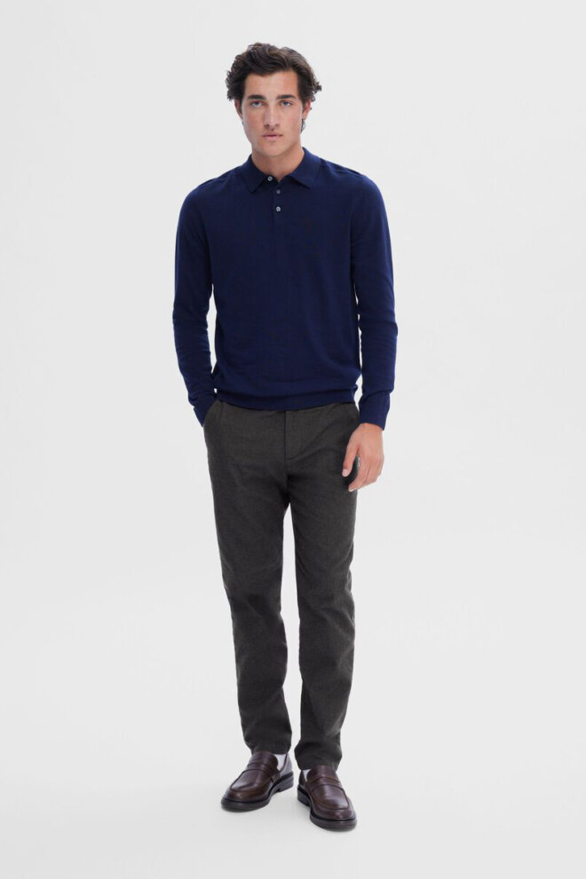 PULLOVER SLHBERG POLO NAVY