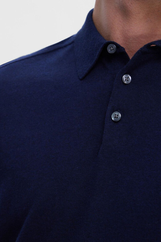 PULLOVER SLHBERG POLO NAVY