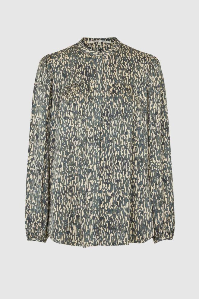 BLUSE LUNA SHIRT 7036 WOOLDLAND GRAY