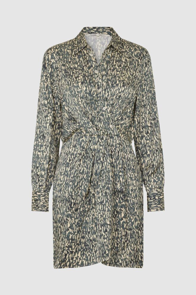 KLEID LUNA DRESS 7036 WOOLDLAND GRAY