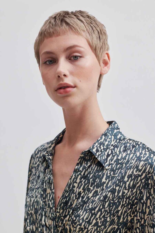 KLEID LUNA DRESS 7036 WOOLDLAND GRAY