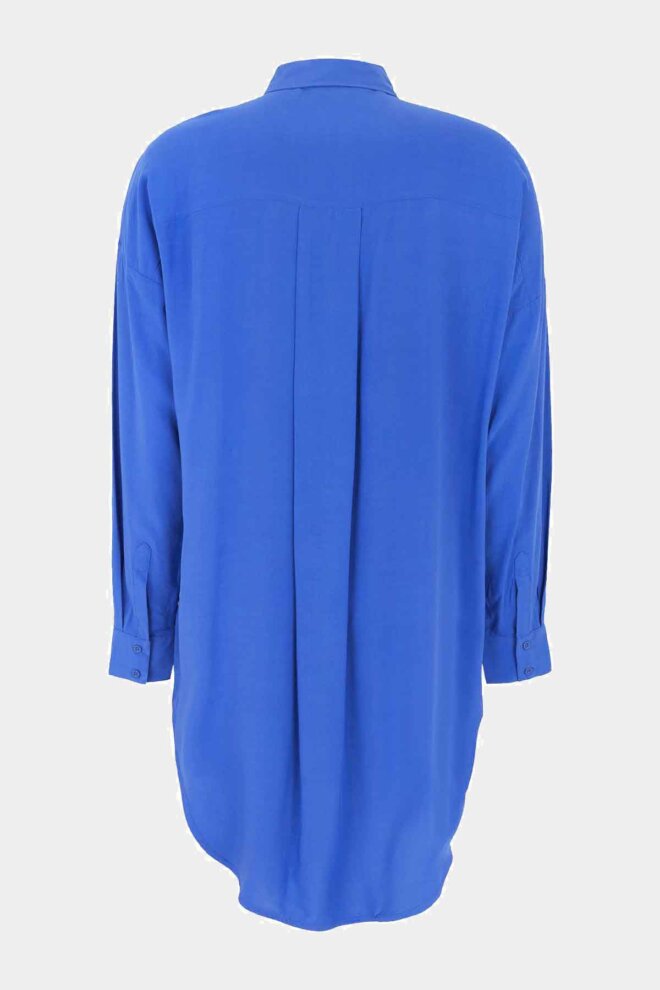 BLUSE SRFREEDOM LONG SHIRT DAZZLING BLUE