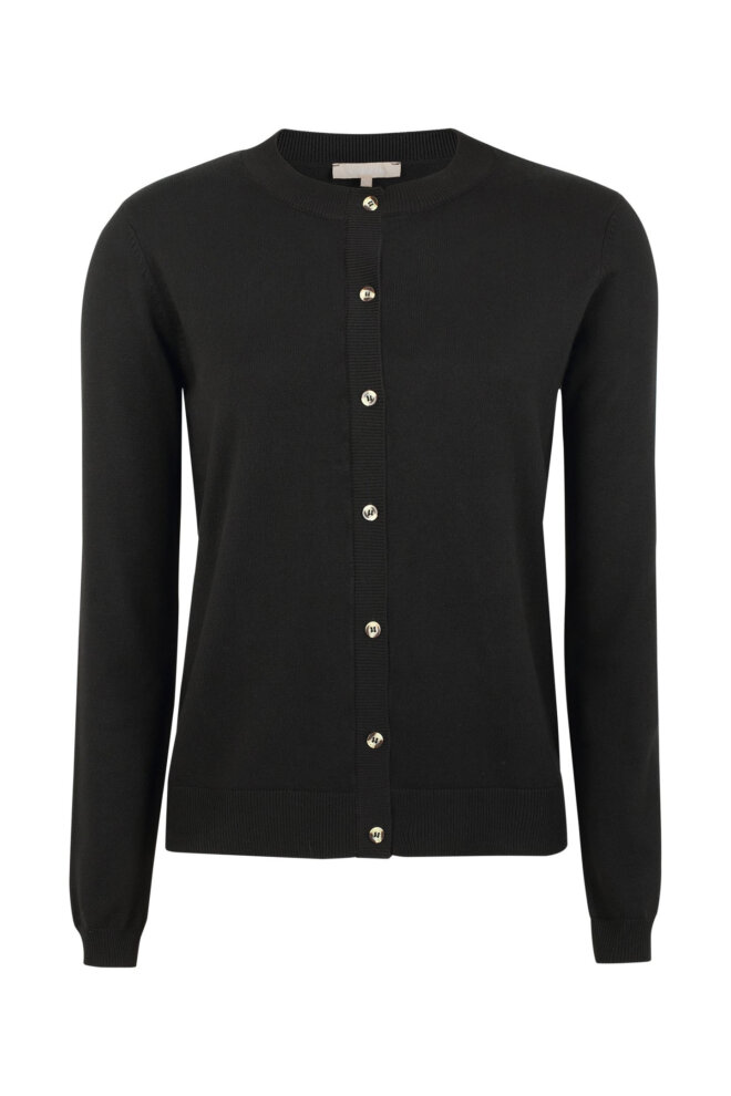 WESTE SRMARLA CARDIGAN KNIT BLACK