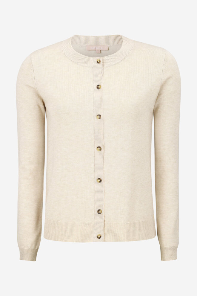 WESTE SRMARLA CARDIGAN KNIT WHITECAP GREY