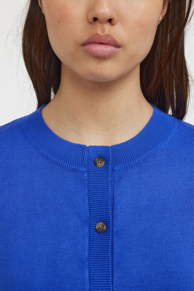 WESTE SRMARLA CARDIGAN KNIT DAZZLING BLUE