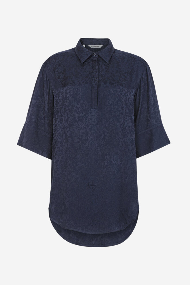 BLUSE SRNAYA LONG BLOUSE FLOWER JACQUARD