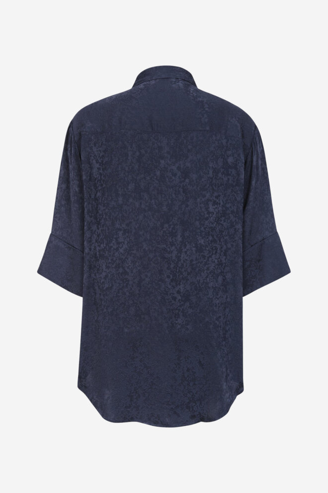 BLUSE SRNAYA LONG BLOUSE FLOWER JACQUARD