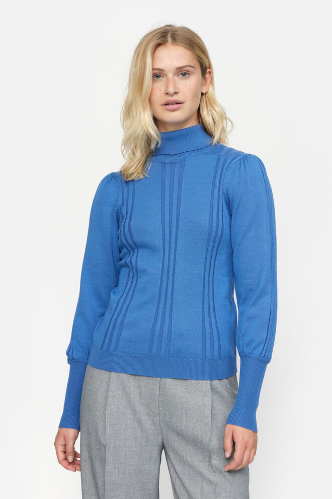 ROLLI SRMORGAN ROLLNECK KNIT DELFT