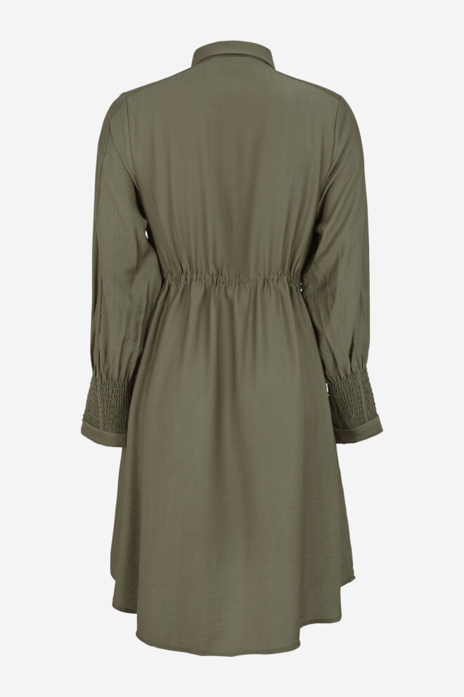 KLEID SRTASHA DRESS BURNT OLIVE