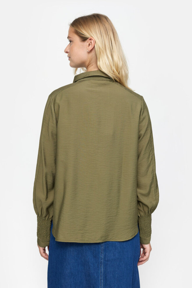 BLUSE SRTASHA SHIRT BURNT OLIVE