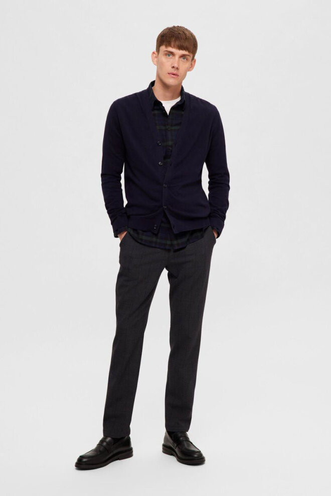 WESTE 16090146 SLHBERG LS KNIT CARDIGAN N