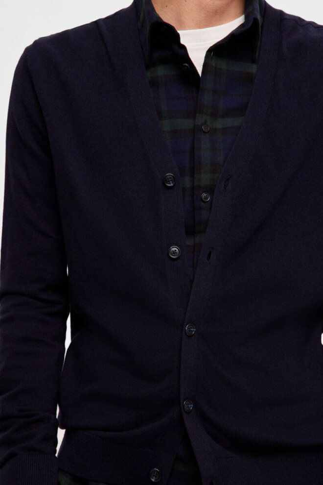 WESTE 16090146 SLHBERG LS KNIT CARDIGAN N