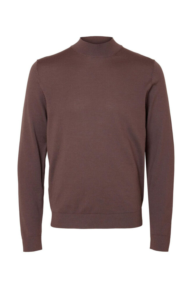 PULLOVER 16090148 SLHTOWN MERINO PEPPERCORN