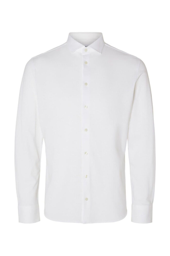 HEMD 16090208 SLHSLIMBOND BRIGHT WHITE