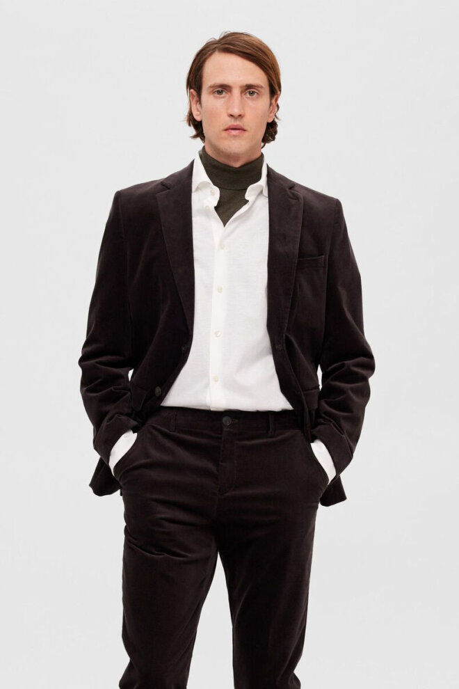 HEMD 16090208 SLHSLIMBOND BRIGHT WHITE