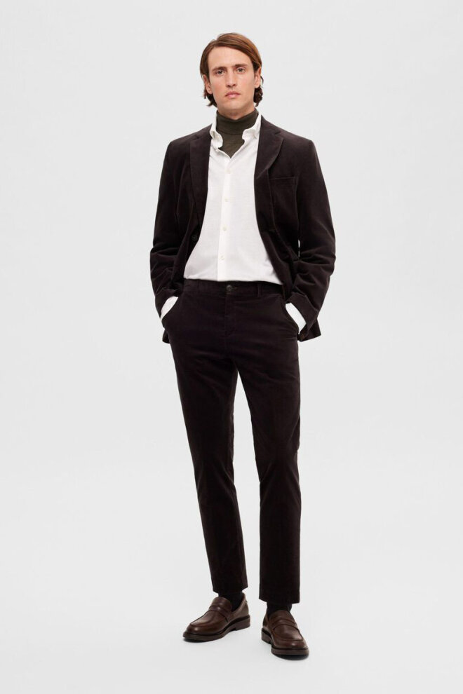 HEMD 16090208 SLHSLIMBOND BRIGHT WHITE