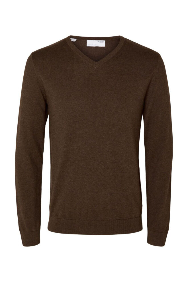 PULLOVER 16090147 SLHBERG LS V-NECK DEMITASS