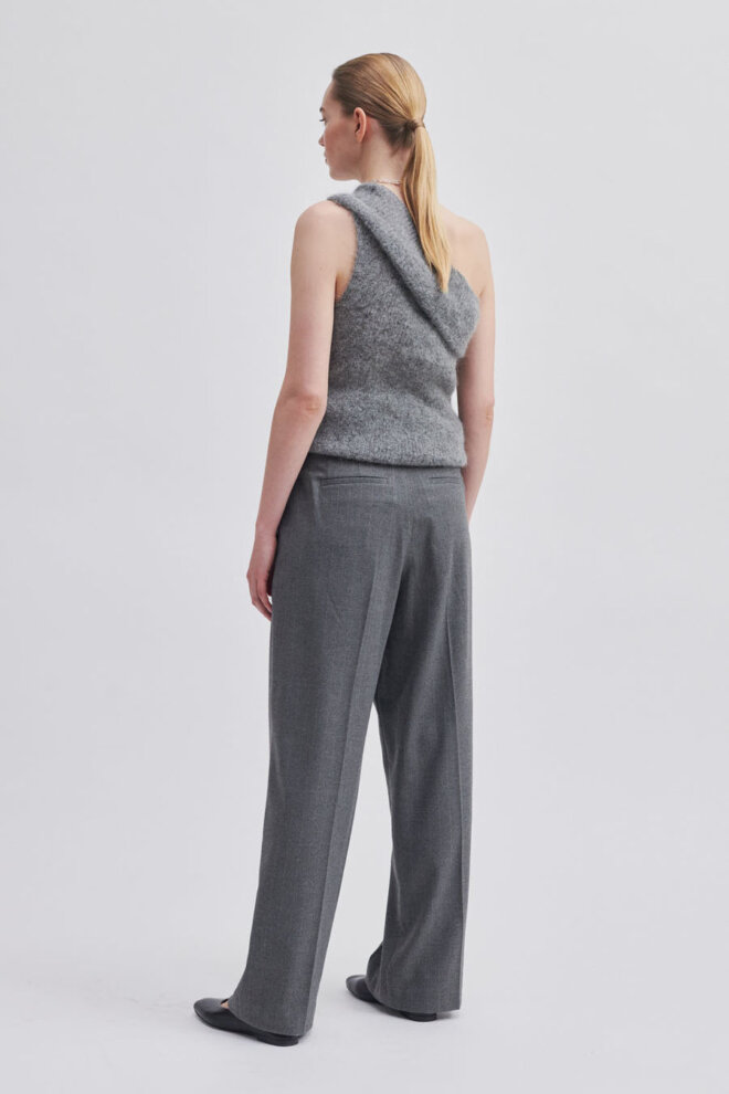 HOSE HOLSYE TROUSERS GREY MELANGE