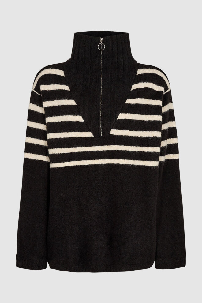 PULLOVER MOSTRIBA 2825 999 BLACK