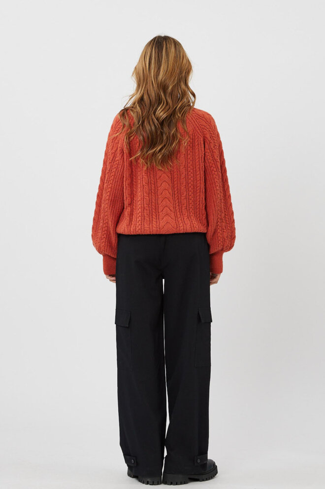 PULLOVER CARBA 2822 1536 HOT SAUCE