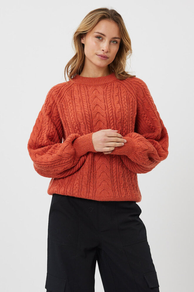 PULLOVER CARBA 2822 1536 HOT SAUCE