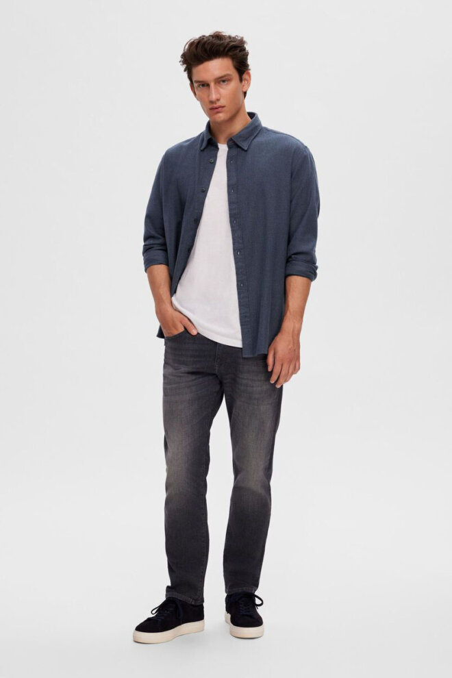 HEMD 16090194 SLHREGOWEN NAVY BLAZER