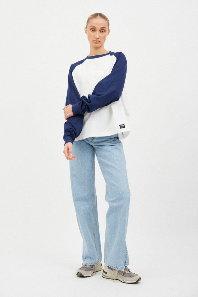 SHIRT LILY RAGLAN DARK OCEAN