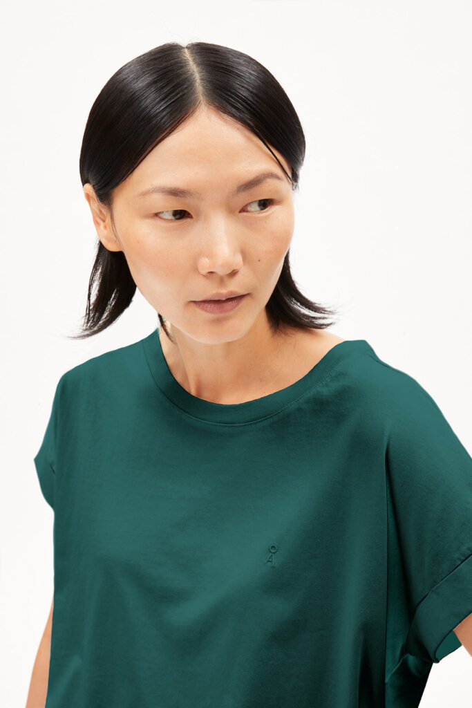 SHIRT 30001811 IDAARA 2396 TEAL STONE