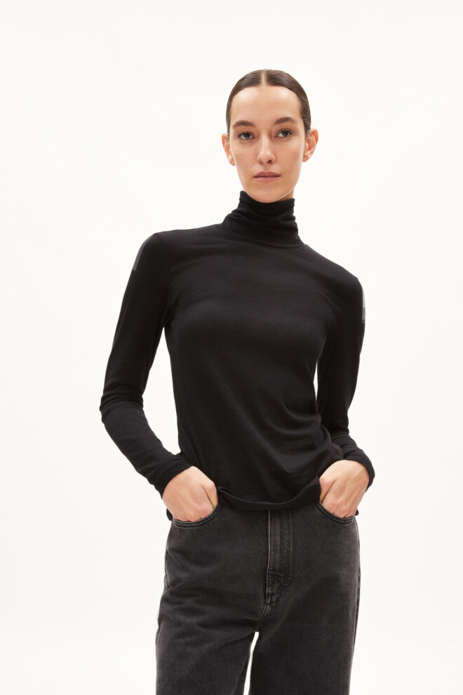 SHIRT 30005293 GRAZILIAA 105 BLACK