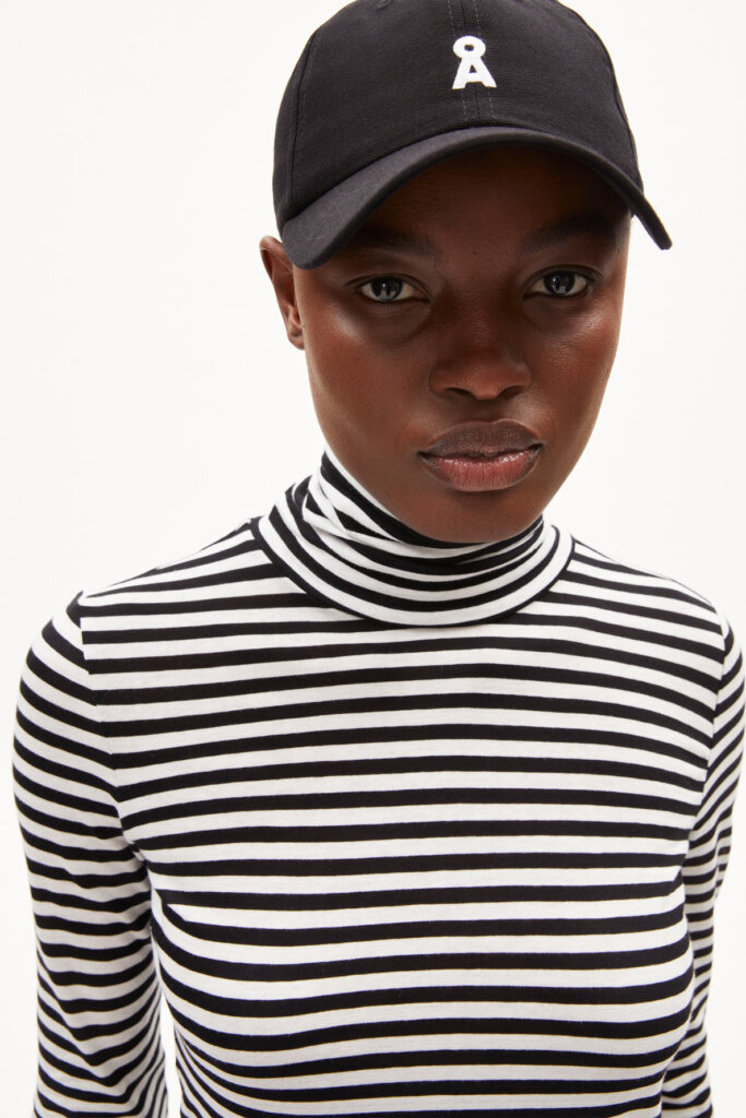 SHIRT 30005294 GRAZILIAA 347 BLACK-OFF-WH