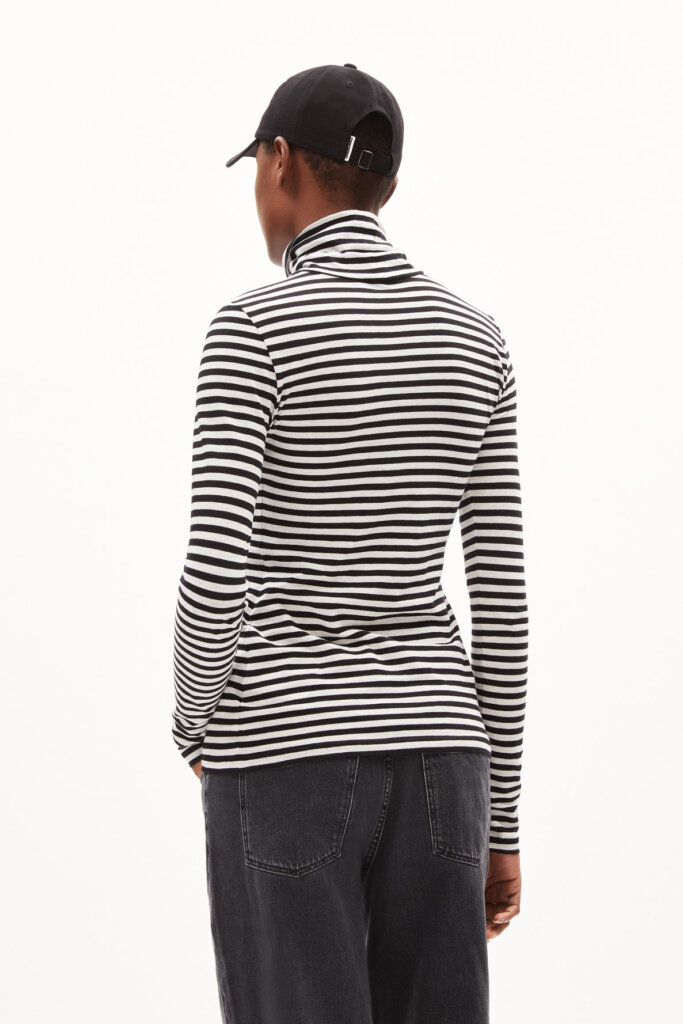 SHIRT 30005294 GRAZILIAA 347 BLACK-OFF-WH