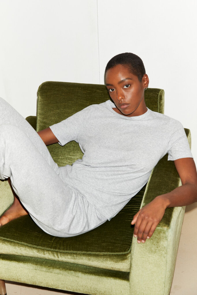 SHIRT 30005344 GENEVRAA 139 GREY MELANGE