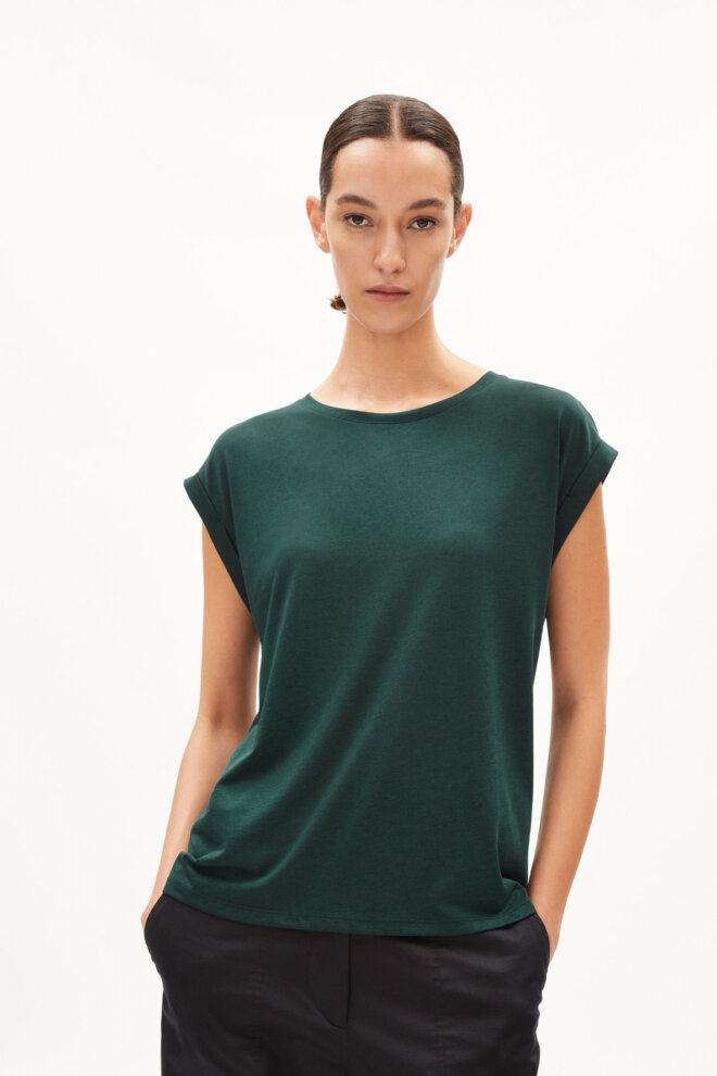 SHIRT 30004769 JILAANA 2396 TEAL STONE