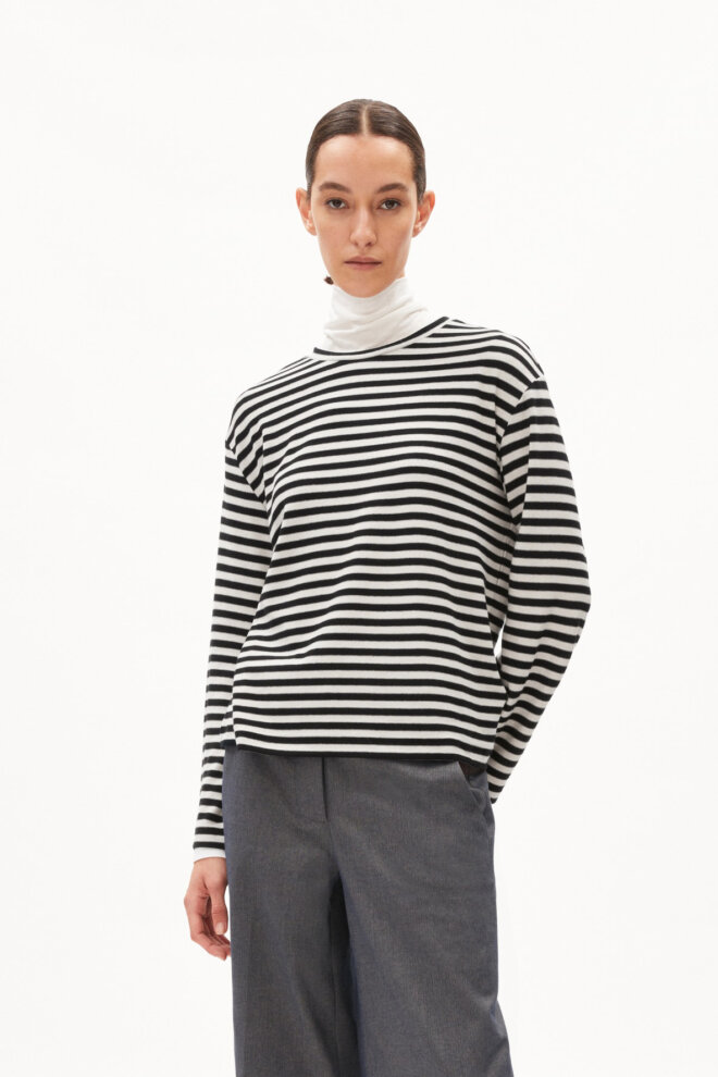 SHIRT 30005476 MARYNAA 1383 KITT-BLACK