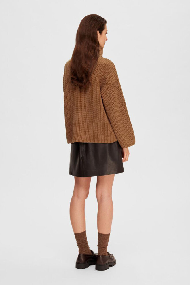 PULLOVER 16091039 SLFSELMA SEFIKA TOASTED