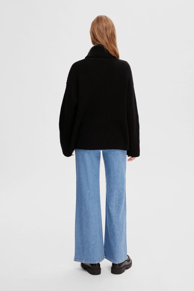 PULLOVER  16091039 SLFSELMA SEFIKA BLACK